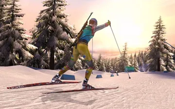 Ski and Shoot screen shot game playing